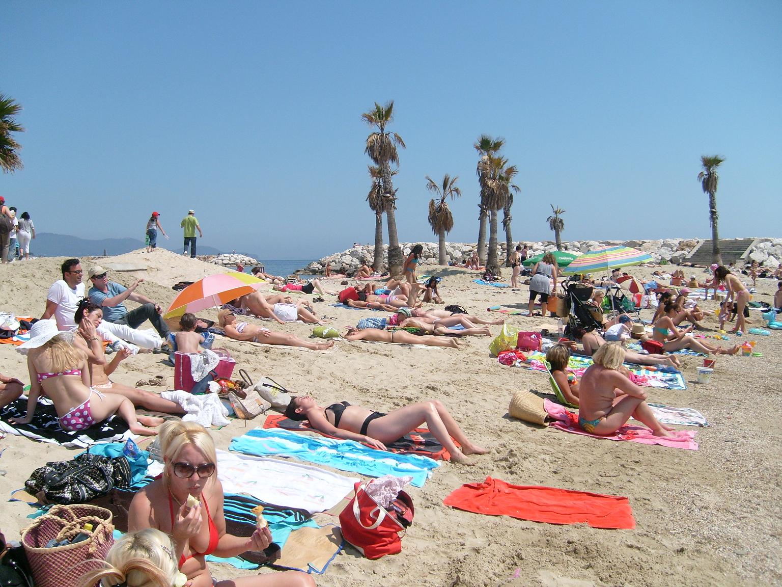 Mei 2010, Toulon: les plages
du Mourillon